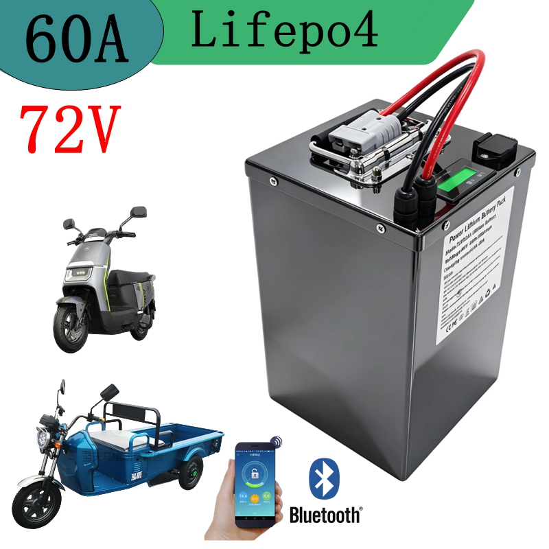 72V 60Ah Lifepo4 Battery Pack - Akumulator litowo-żelazowo-fosforanowy (LiFePO4) 72V 60Ah, wielokrotnego