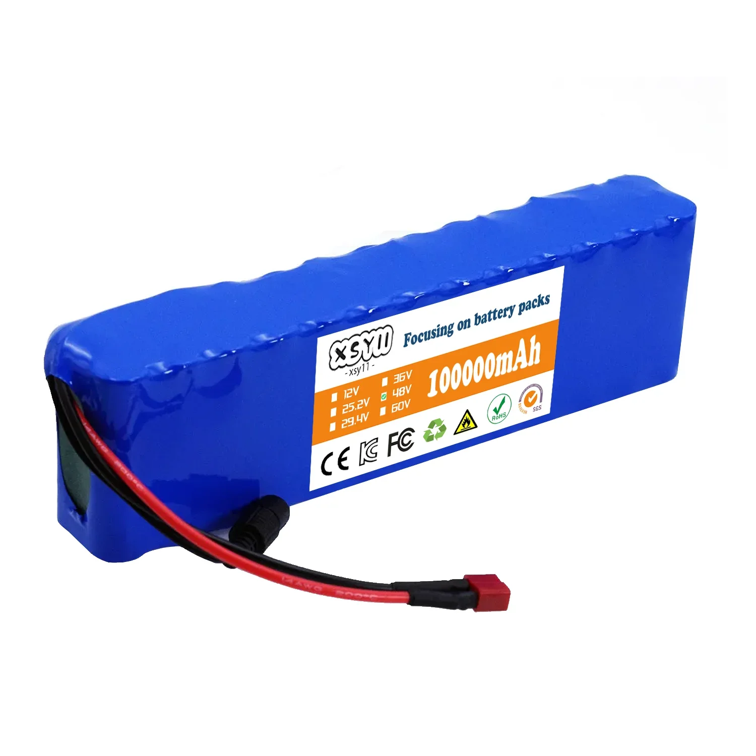 Akumulator 13S2P 48V 100Ah Wys – 60V 30Ah Electric Scooter Battery recenzja i cena